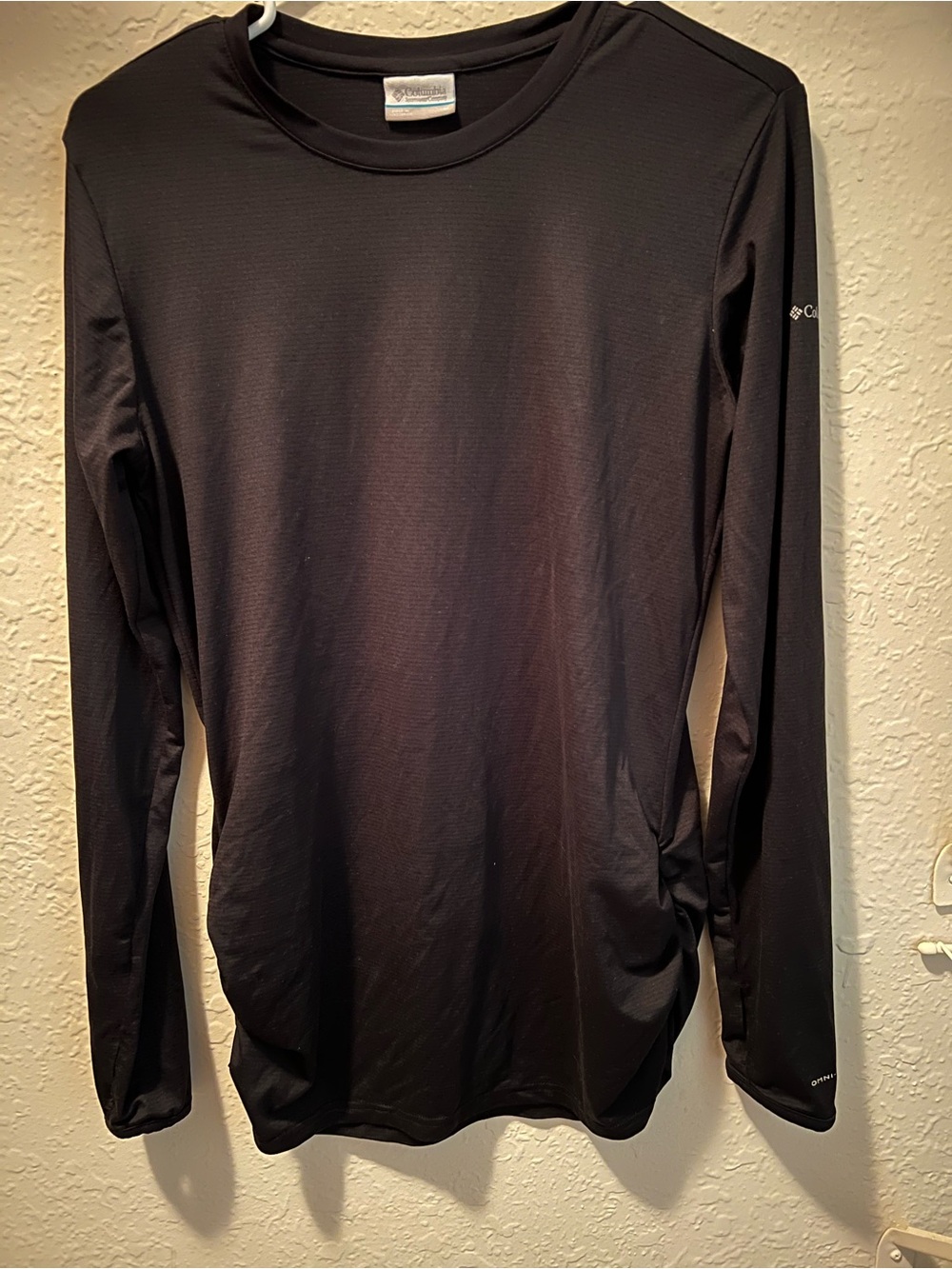 Columbia Black Long Sleeve Performance Tee
